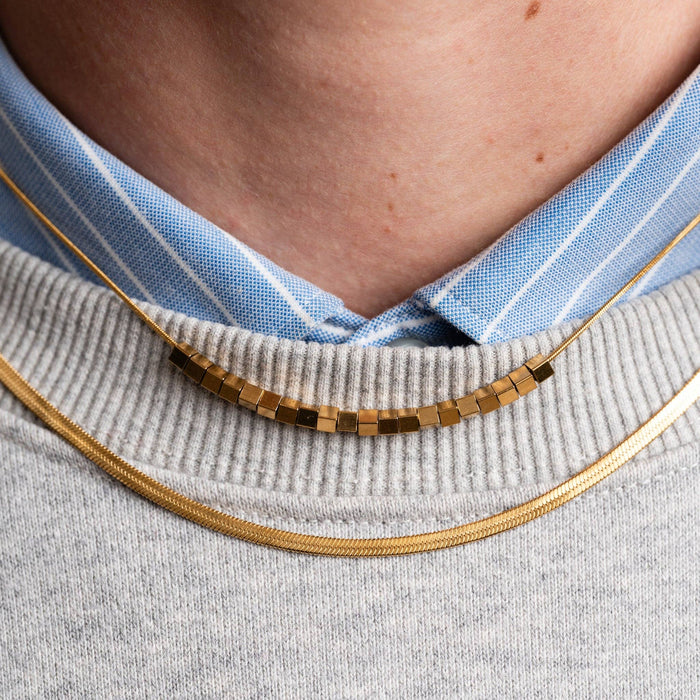 18k PVD Jordan Necklace