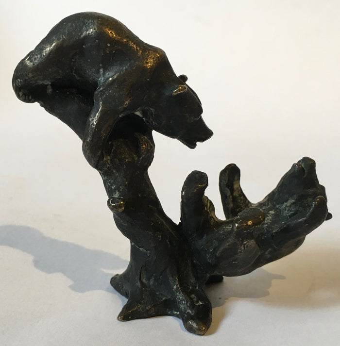 Bronze bear cubs by SIEGFRIED (SIGGY) RUDOLF PUCHTA (GERMAN/CANADIAN, 1933-2015)