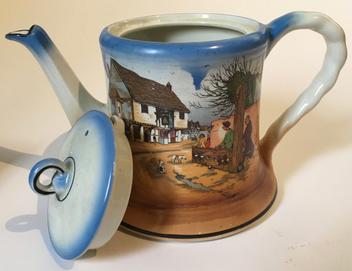 Cecil Aldin 'Old Bell Tea' Packers Gray Smith & co. (pty) ltd. Burleigh ware B&L Ltd. South African Company.