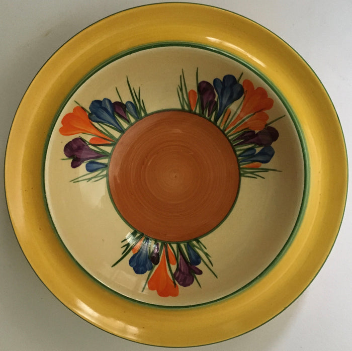 Clarice Cliff CROCUS Bizarre hand painted Newport Pottery England 1930s ART DECO Ceramics