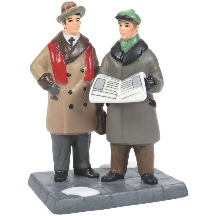 Dept 56 Christmas in the City Breaking News   #6007589   Free Shipping
