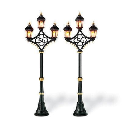 Dept 56 Fifty-Six Street Lights (Set/2) #800006 NIB FREE SHIPPING 48 STATES