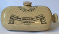 Doulton Lambeth Doulton's Improved foot warmer Saltglaze stoneware c.1890 Antique