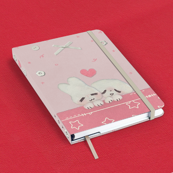 "Fuzzy Feelings" | Mossery Refillable Notebook