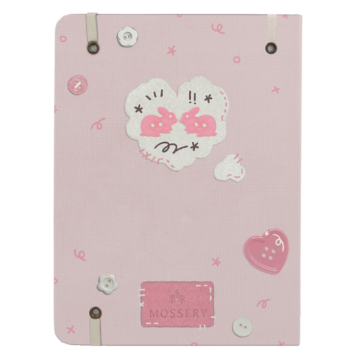 "Fuzzy Feelings" | Mossery Refillable Notebook