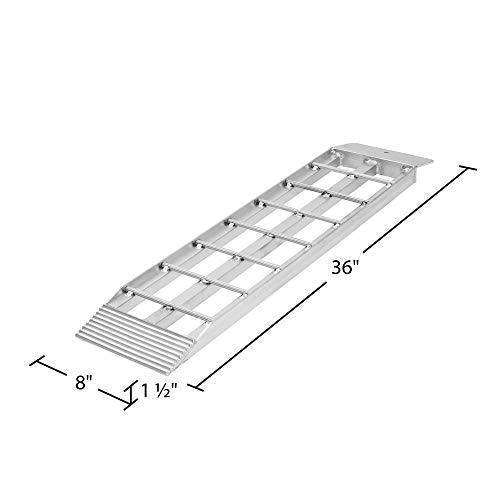 Guardian Dual Runner Shed Ramps - 750 Pound Per Axle Capacity