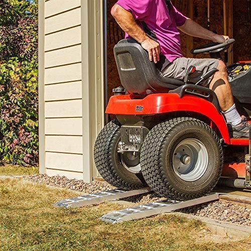 Guardian Dual Runner Shed Ramps - 750 Pound Per Axle Capacity