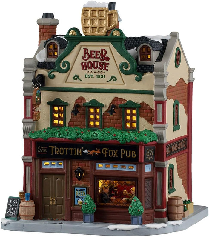 Lemax The Trottin' Fox Pub