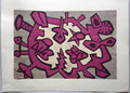 Mark Lawrence Dixon (b.1957) Abstract print "THE RING" 9/10 dated 90 (South African Artist)