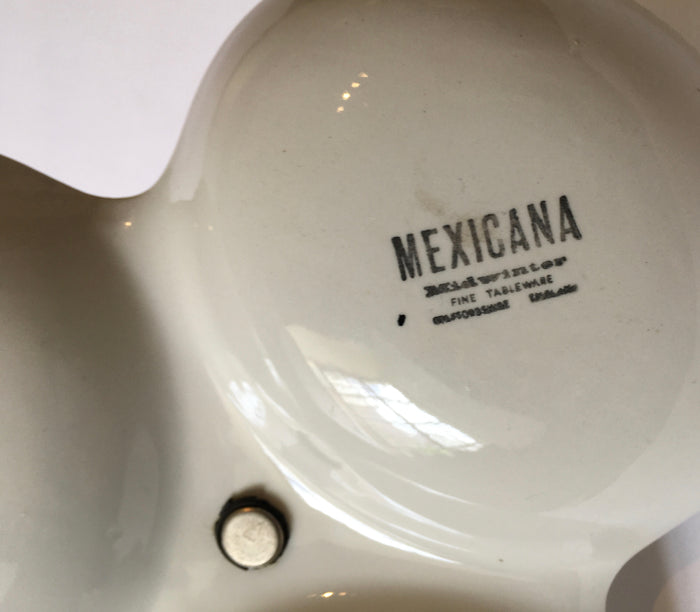 Midwinter Modern MEXICANA designed by Jessie Tait snack dish Hand Painted c.1960s