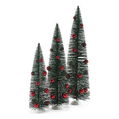 Possible Dreams Clothtique 2015 Green Trees Set/3 #4049035 NIB FREE SHIP 48 STAT