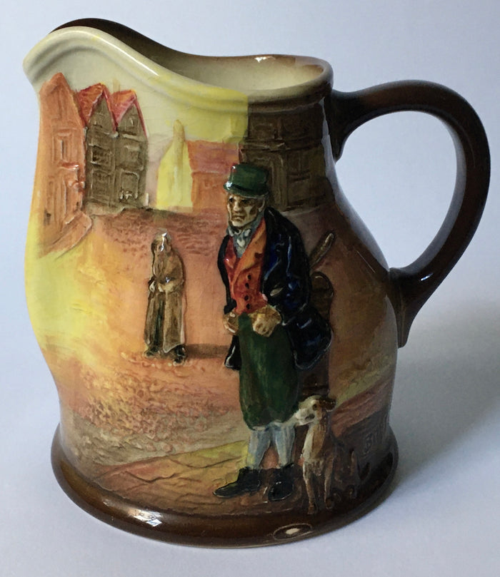 Royal Doulton Dickens Relief jug Bill Sykes D 5583 Seriesware Series ware
