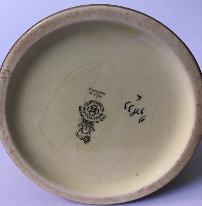 Royal Doulton Dickens Relief jug Bill Sykes D 5583 Seriesware Series ware