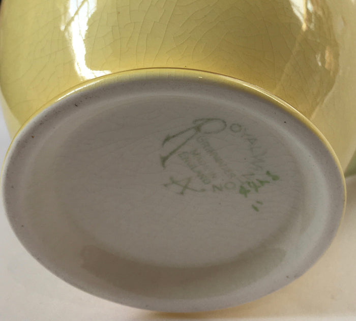 Royal Winton Yellow Rosebud jug made in England Grimwades Staffordshire pottery Rose Bud
