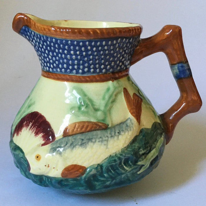 Shorter & Son Fish Jug Hand Painted Art deco Clarice Cliff shape