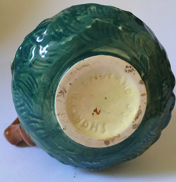 Shorter & Son Fish Jug Hand Painted Art deco Clarice Cliff shape