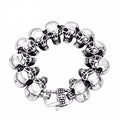 Stainless Steel Skull Bracelet