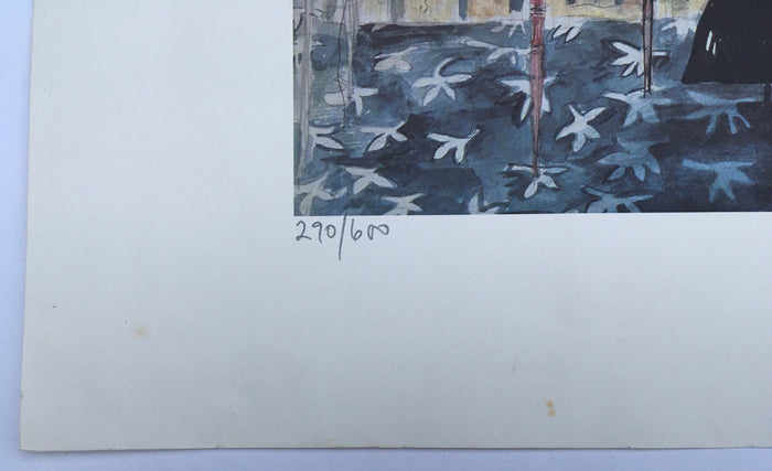 Sue MACARTNEY-SNAPE (1957) Numbered Print 290/600 The Punters - Internationally recognised artist