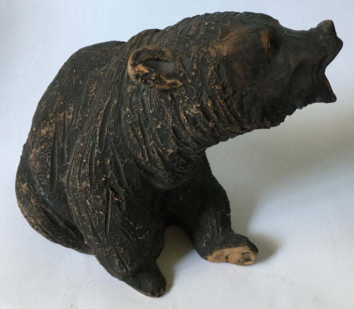 Tilgmans Keramik Sweden ceramic large Bears figurine 1950's Vintage Swedish figure