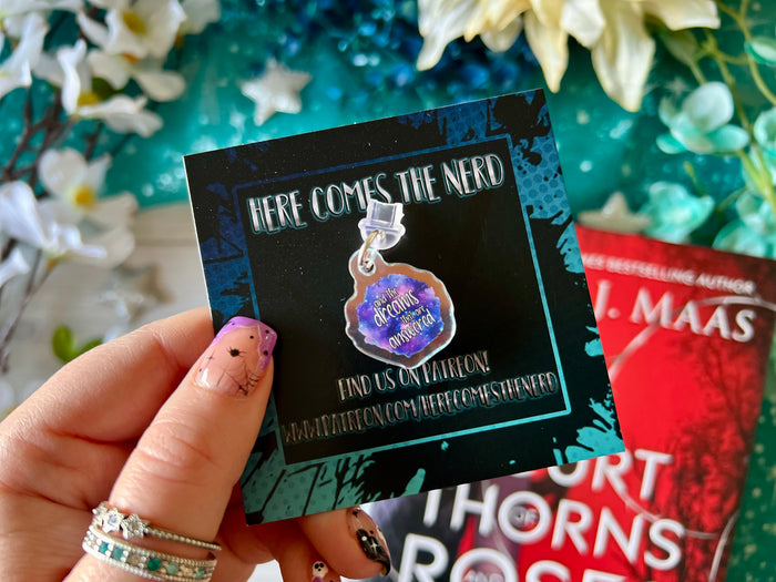 "To the Stars who Listen..." - Acrylic Charm