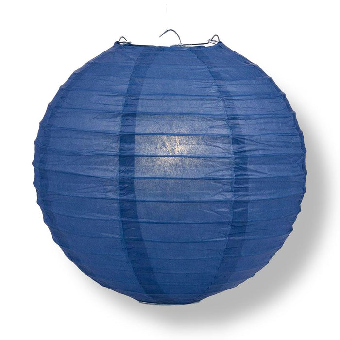 Washington College Basketball 14-inch Paper Lanterns 8pc Combo Party Pack - White, Navy Blue, Red - PaperLanternStore.com - Paper Lanterns, Decor, Party Lights & More